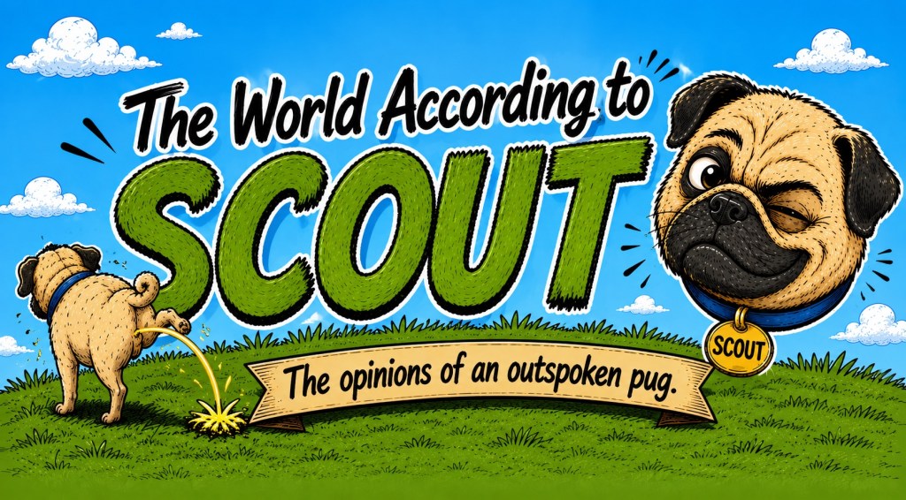 The World According to Scout (a comic strip by K.J.&nbsp;Sculling)