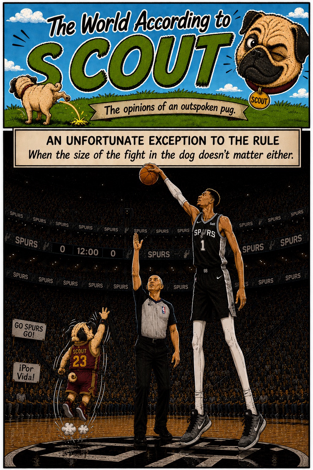 The Underdog—Scout (and everybody else) vs.&nbsp;Wemby